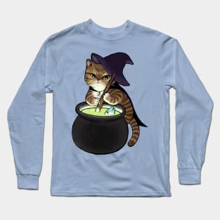 Olaphe the Witch Cat Long Sleeve T-Shirt